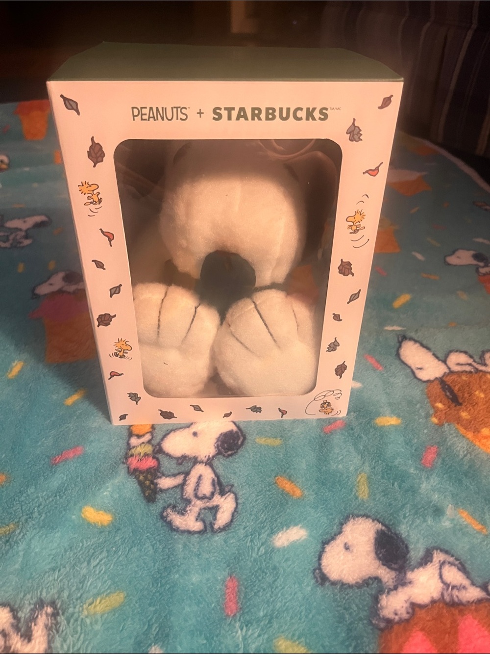 Peanuts x Starbucks Snoopy Plush Bath & Body Accessory - White